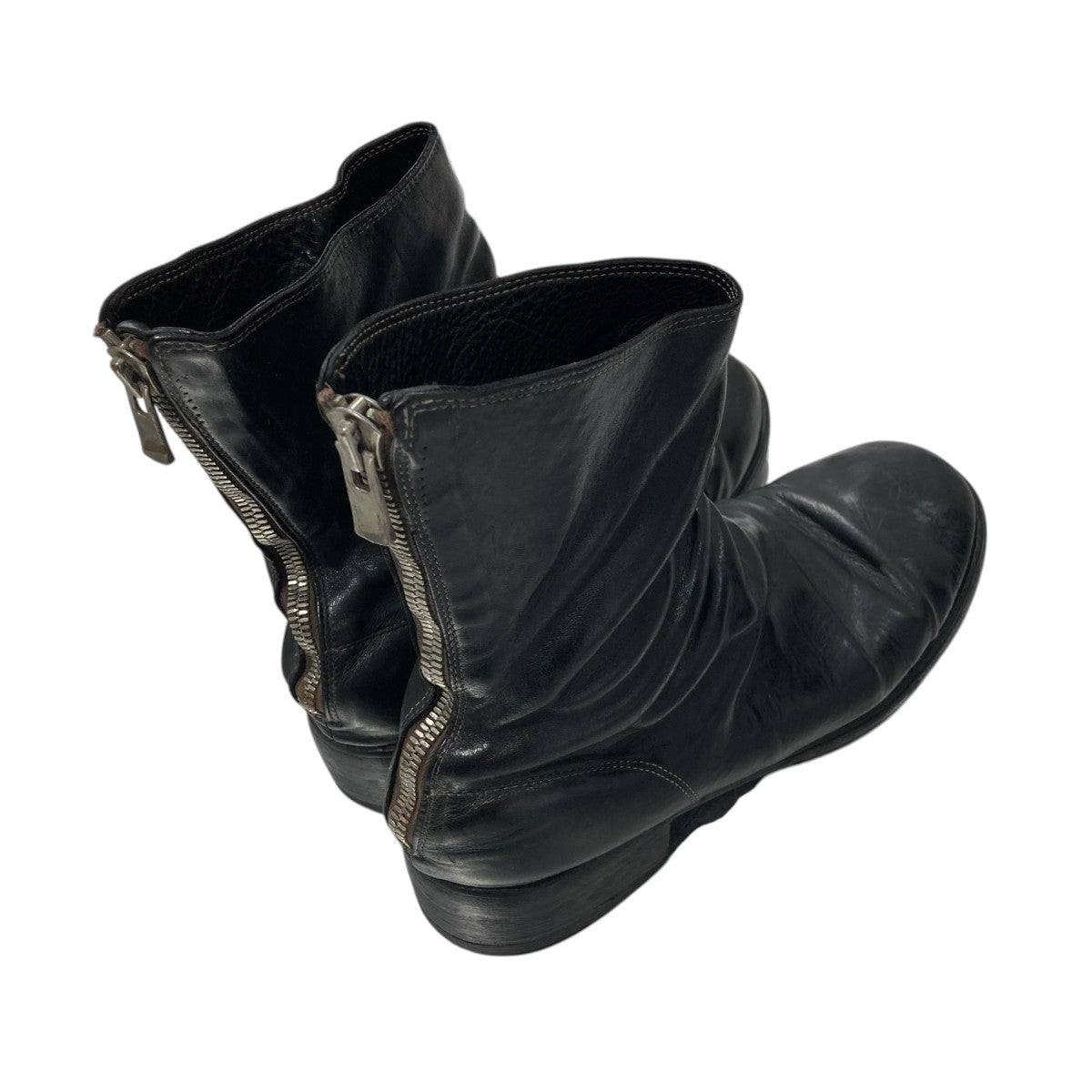 GUIDI HORSE Back Zip Bootsバックジップブーツ988 古着・中古-2枚目のアイテム画像