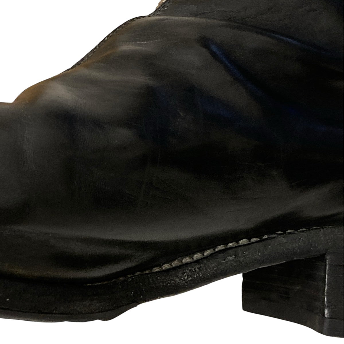GUIDI PL1 フロントジップブーツ 古着・中古-8枚目のアイテム画像