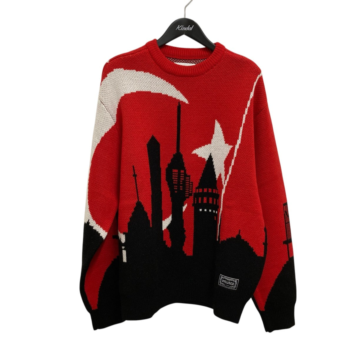 PALACE 25AWTOURIST KNIT TURKEYニットRN150137 古着・中古-1枚目のアイテム画像