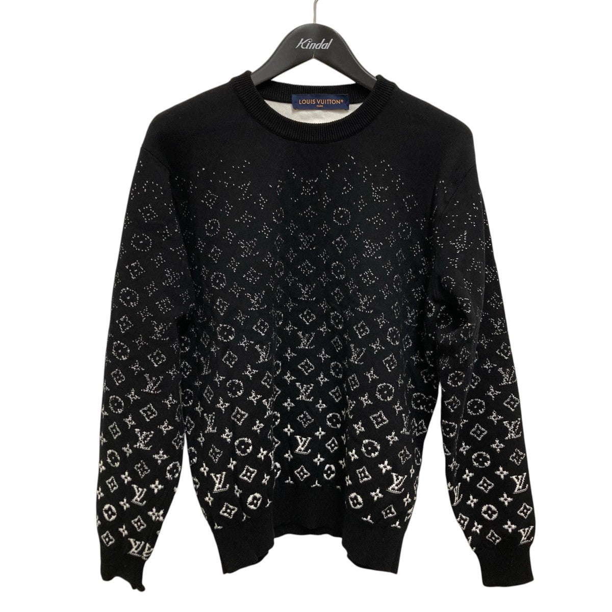 LOUIS VUITTON 23SSクルーネックニットRM231Q USO HKN44W 古着・中古-1枚目のアイテム画像