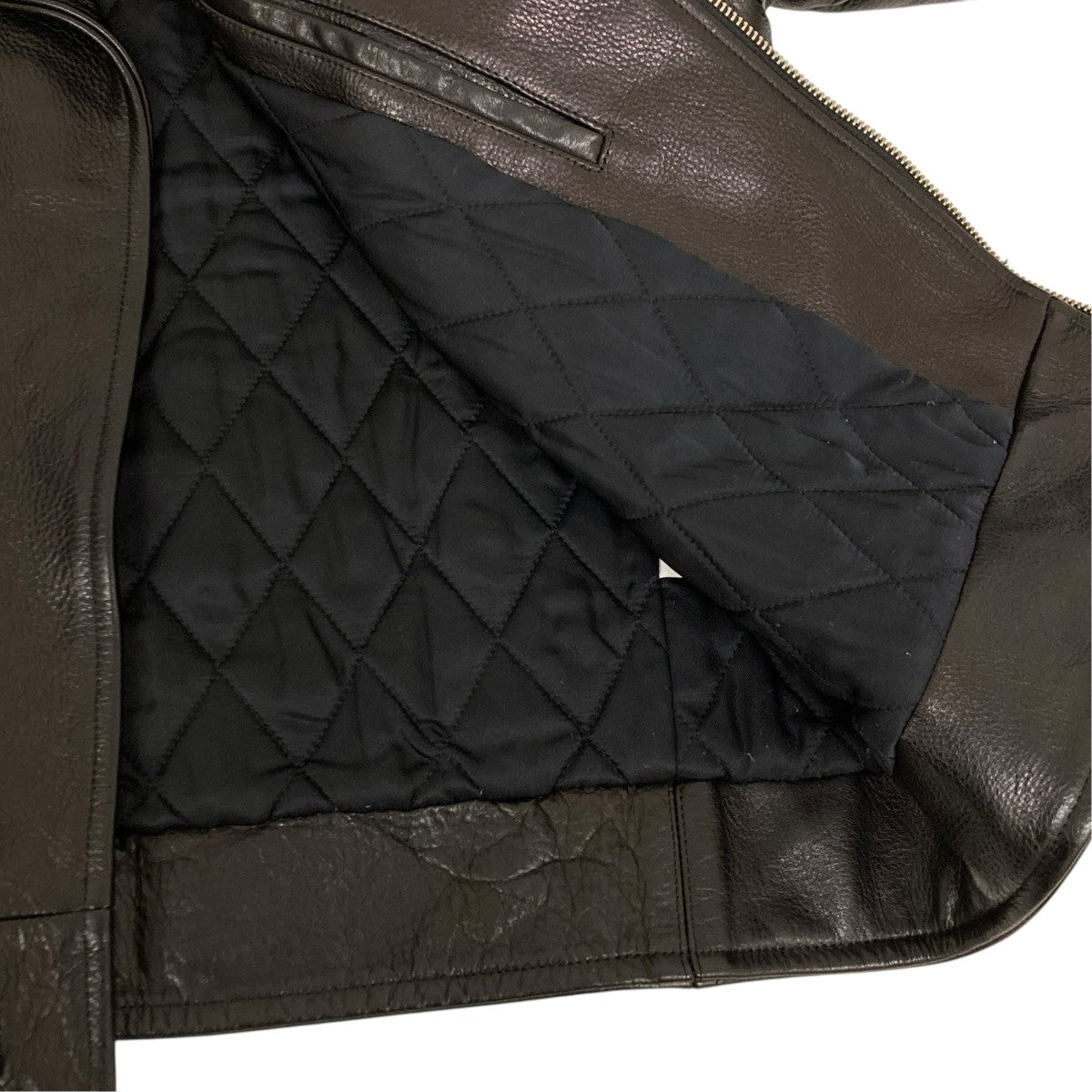 WACKO MARIA 24AWLEATHER DOUBLE RIDERS JACKETレザージャケット24FW-WMO-BL03 古着・中古-5枚目のアイテム画像