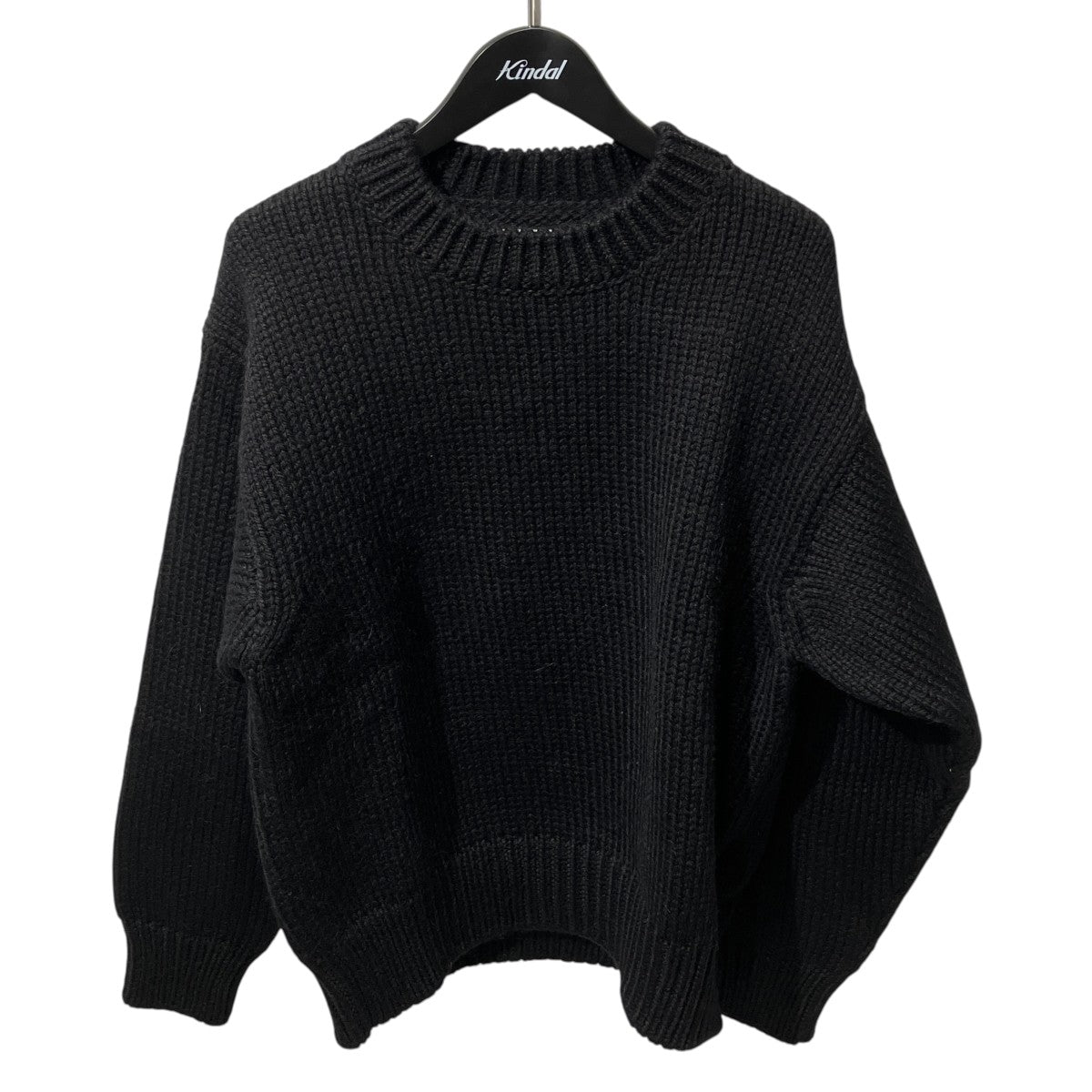 JIL SANDER Wool Mohair Crewneck KnitローゲージニットJ21GP0041 古着・中古-1枚目のアイテム画像