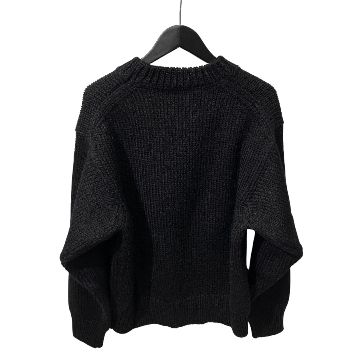 JIL SANDER Wool Mohair Crewneck KnitローゲージニットJ21GP0041 古着・中古-2枚目のアイテム画像