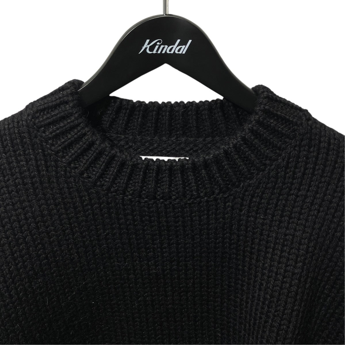 JIL SANDER Wool Mohair Crewneck KnitローゲージニットJ21GP0041 古着・中古-3枚目のアイテム画像