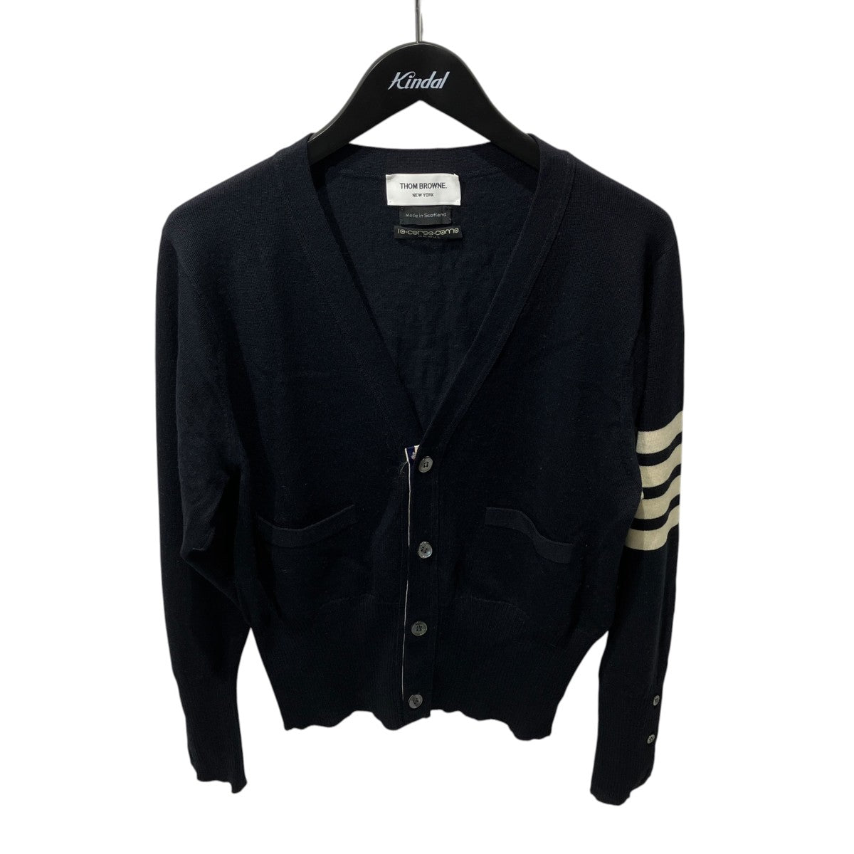 THOM BROWNE． NEW YORK×10 corso como 韓国限定長袖カーディガン 古着・中古-1枚目のアイテム画像