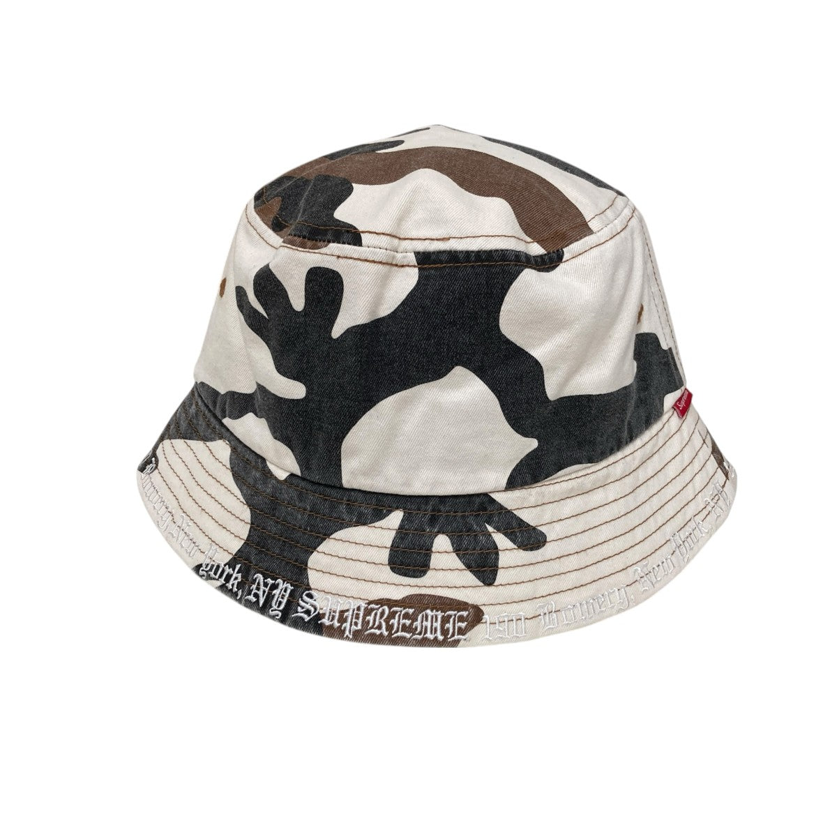 Supreme EMBROIDERED BRIM CRUSHERハット 古着・中古-2枚目のアイテム画像