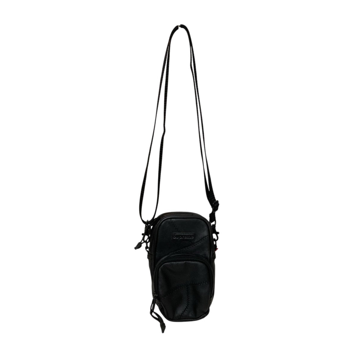 Supreme 19AWPATCHWORK LEATHER SMALL SHOULDER BAGショルダーポーチ 古着・中古-2枚目のアイテム画像