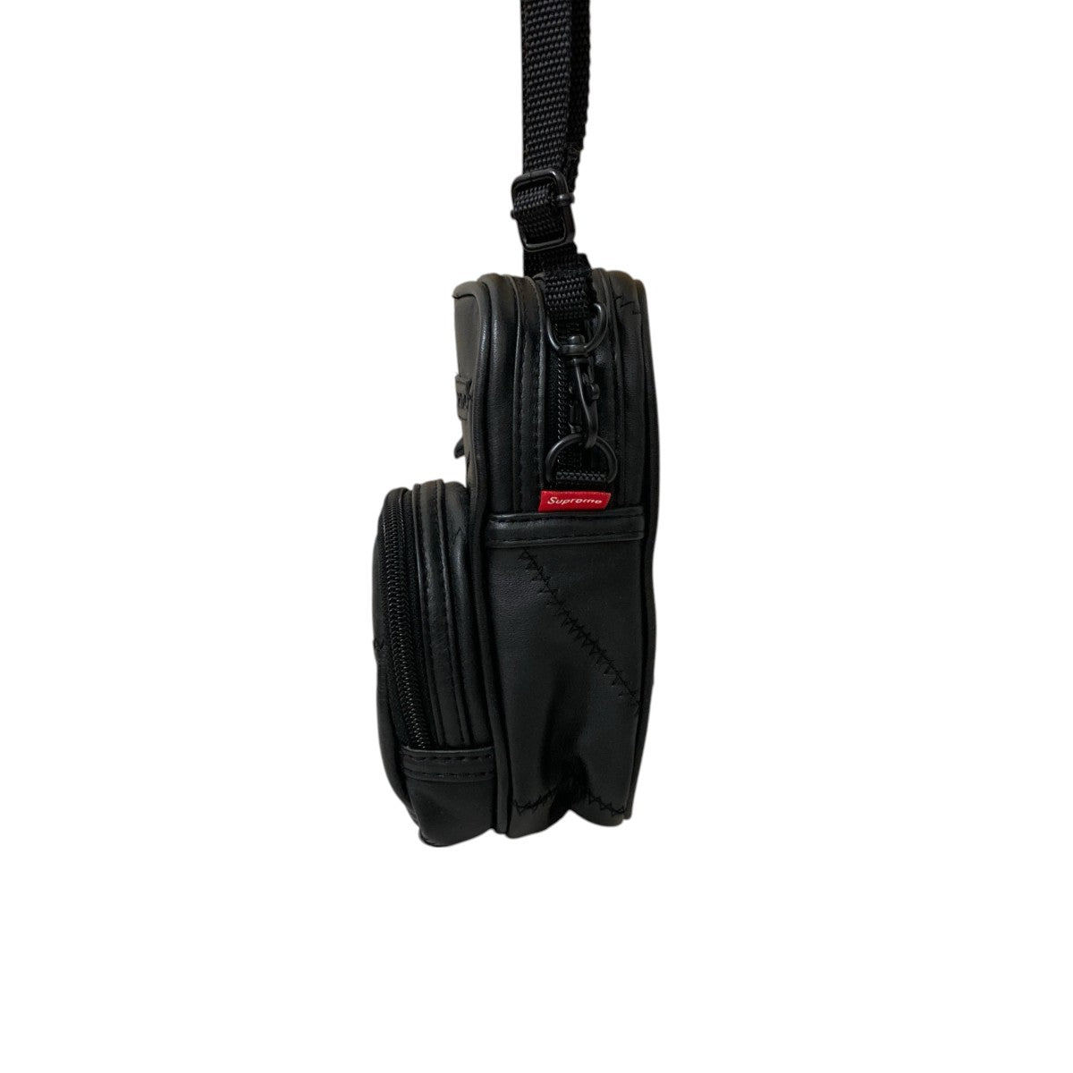 Supreme 19AWPATCHWORK LEATHER SMALL SHOULDER BAGショルダーポーチ 古着・中古-3枚目のアイテム画像