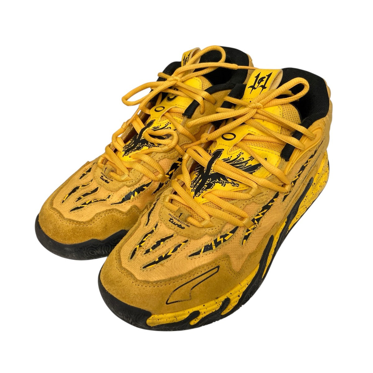 PUMA×PORCHE MB．03ハイカットスニーカー309847-01 古着・中古-1枚目のアイテム画像