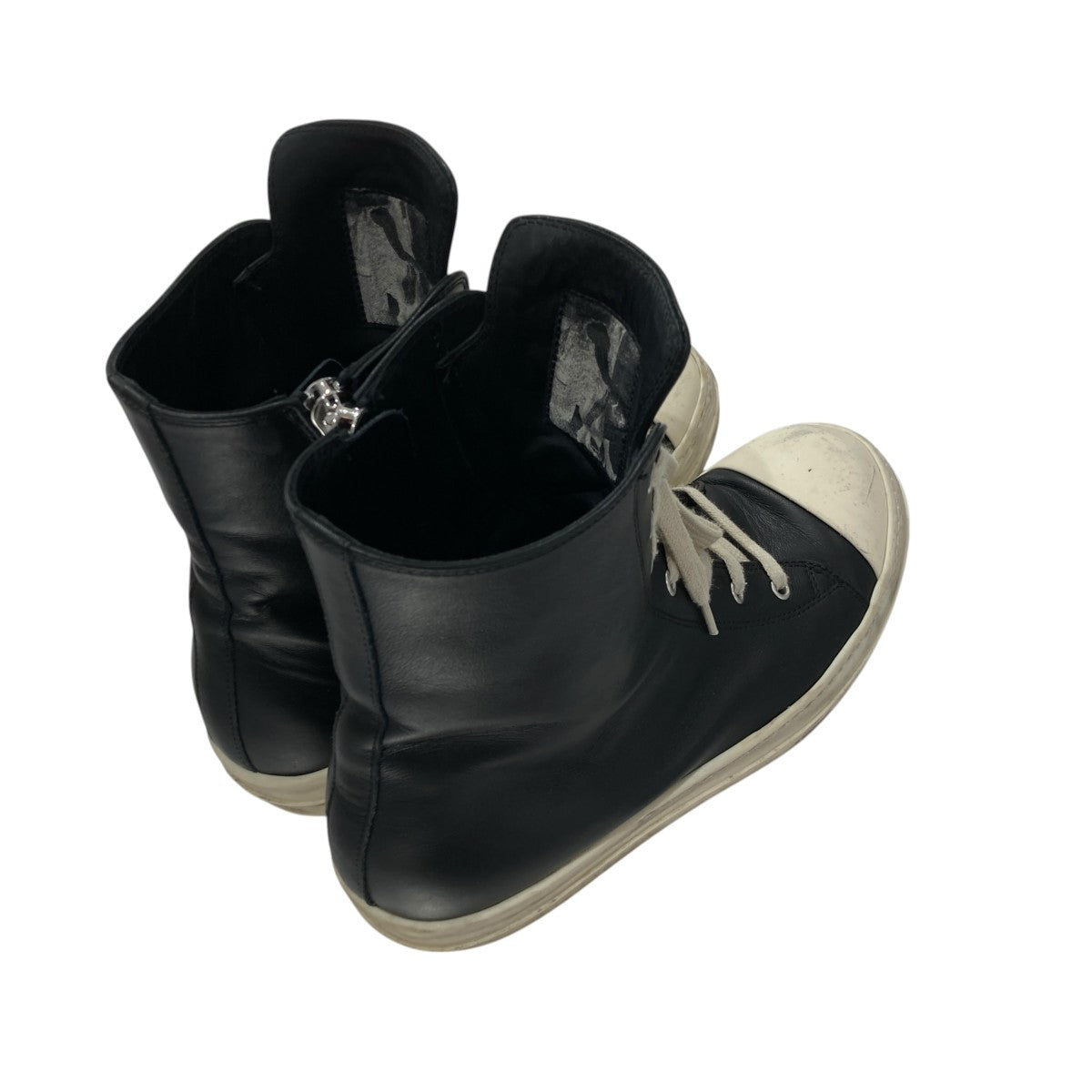 RICK OWENS ラモーンズハイトップスニーカー64476 古着・中古-2枚目のアイテム画像
