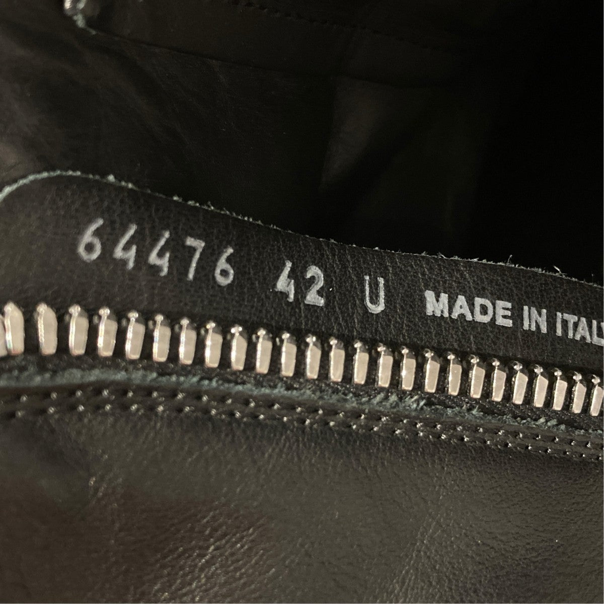 RICK OWENS ラモーンズハイトップスニーカー64476 古着・中古-6枚目のアイテム画像