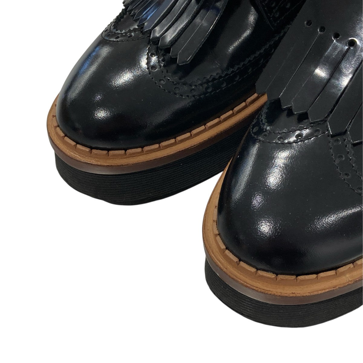 TOD’S KATEタッセル フリンジ オックスフォードレースアップシューズXXW03A0W020SHA 古着・中古-4枚目のアイテム画像