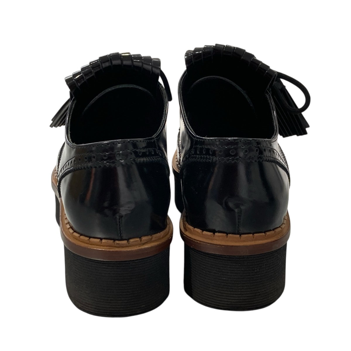 TOD’S KATEタッセル フリンジ オックスフォードレースアップシューズXXW03A0W020SHA 古着・中古-5枚目のアイテム画像