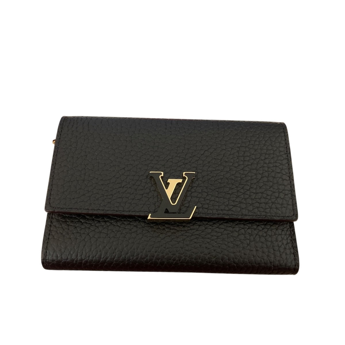 LOUIS VUITTON ポルトフォイユ・カプシーヌコンパクト財布M62157 古着・中古-1枚目のアイテム画像