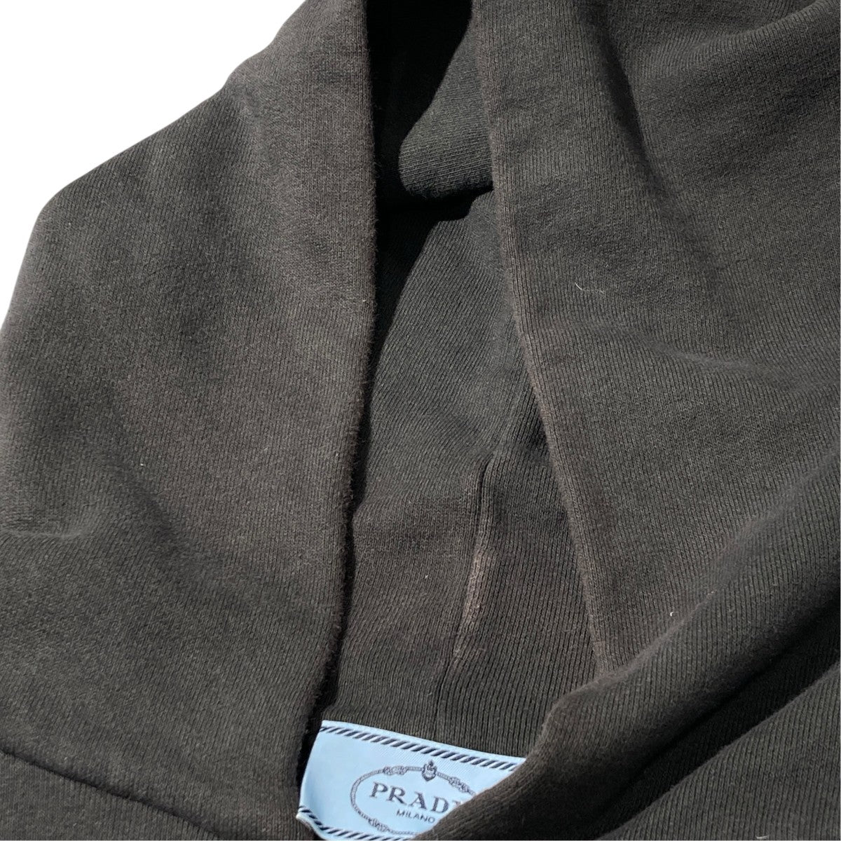 PRADA トライアングルクロップドジップアップパーカー138639 古着・中古-7枚目のアイテム画像