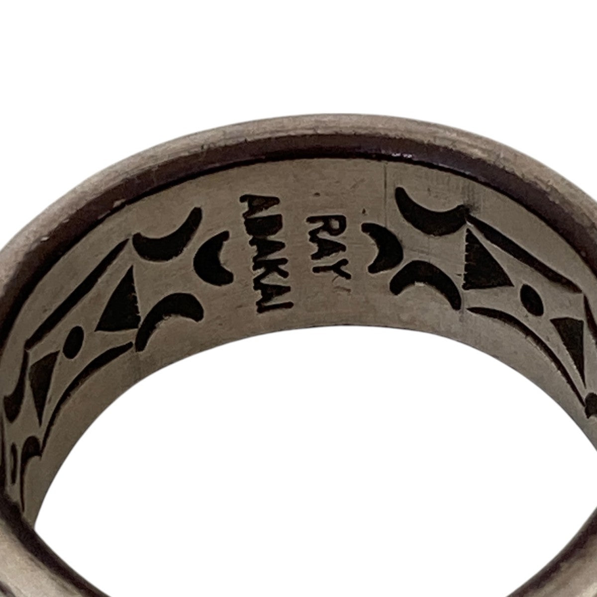 RAY ADAKAI DOUBLE STAMP RING OPEN ENDリング 古着・中古-3枚目のアイテム画像