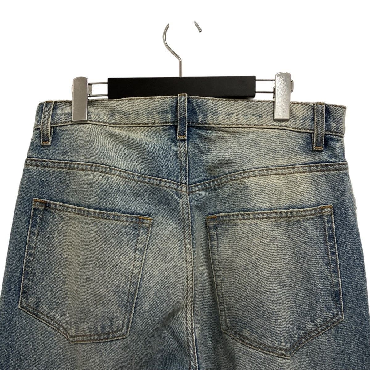 SATOSHI NAKAMOTO STUDS RUTTED DENIMデニムパンツ 古着・中古-4枚目のアイテム画像
