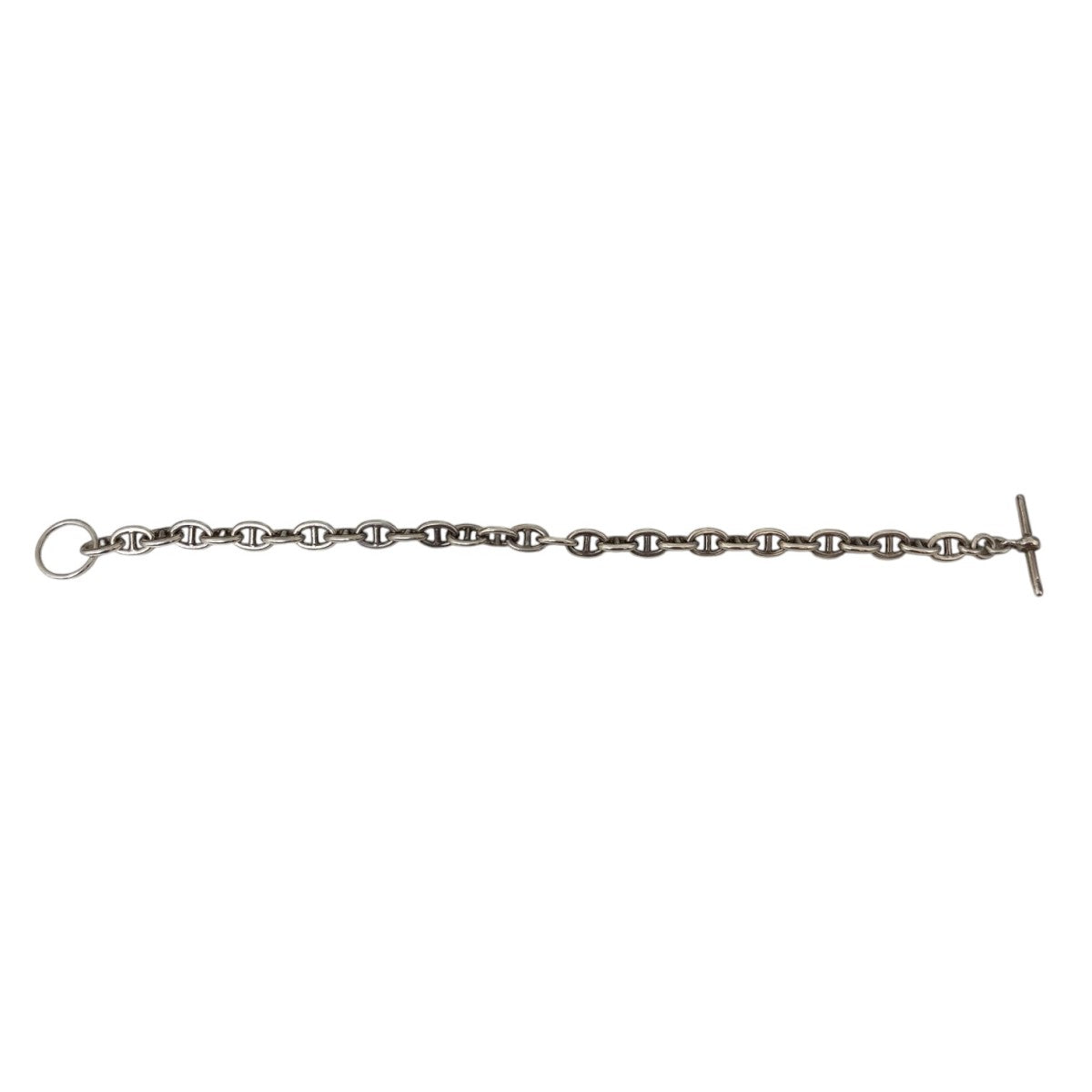 SATURNO アンカーチェーン シルバーブレスレットB2046T 古着・中古-3枚目のアイテム画像