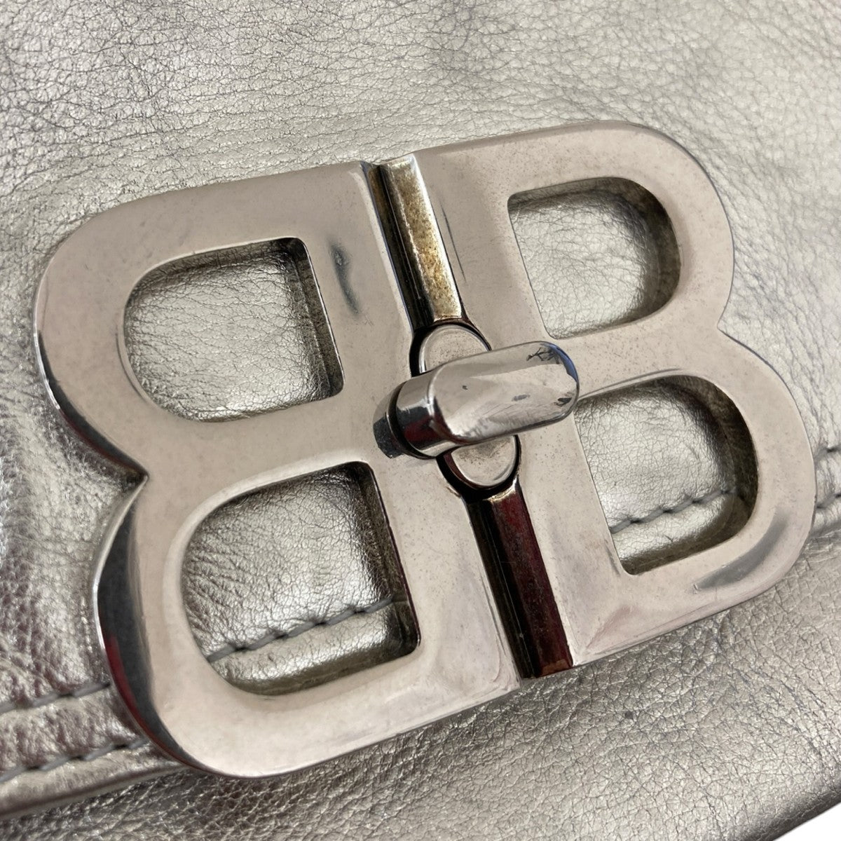 BALENCIAGA BB ソフト スモール フラップバッグショルダーバッグ748598 古着・中古-6枚目のアイテム画像