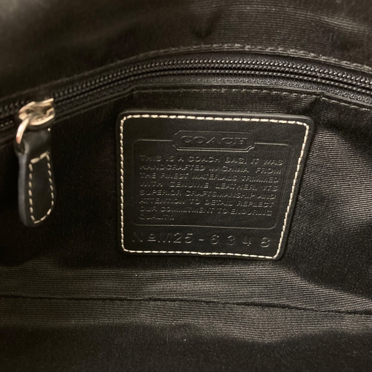 COACH シグネチャー クリップ デミショルダーバッグM25-6348 古着・中古-5枚目のアイテム画像