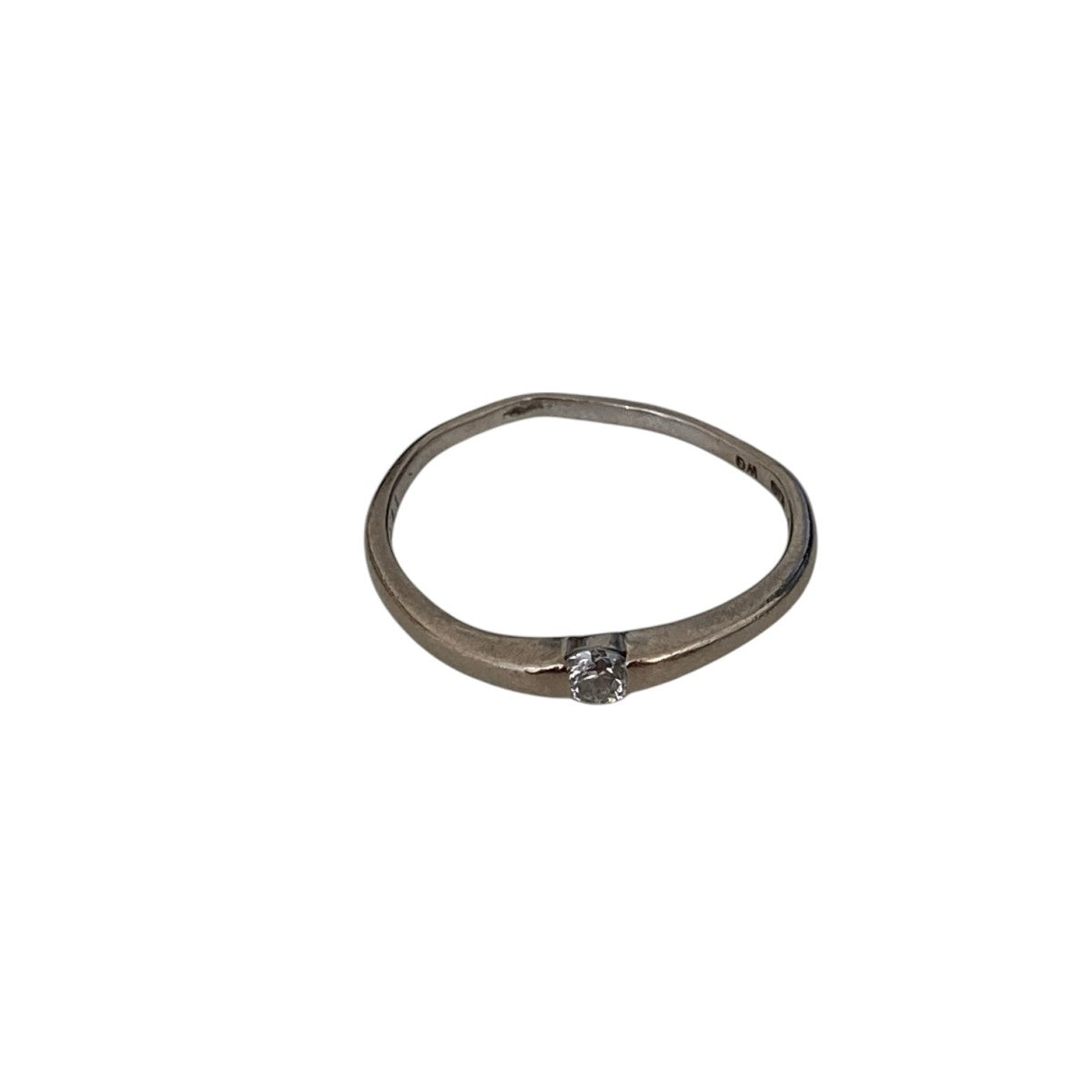 JEWELRY MAKI 一粒ダイヤモンド ソリティアリング 古着・中古-1枚目のアイテム画像