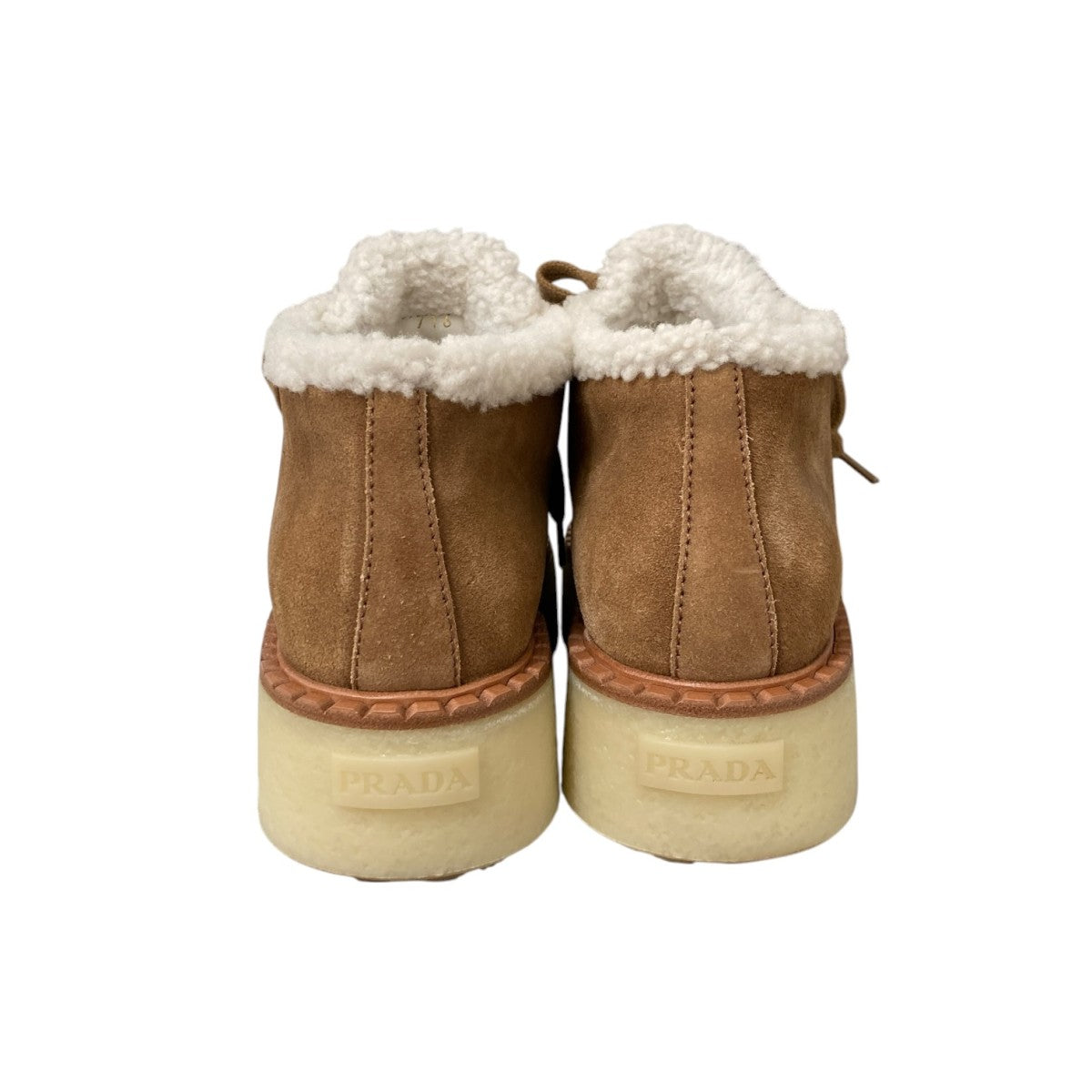 PRADA スエード チャッカブーツ1E630O 古着・中古-5枚目のアイテム画像