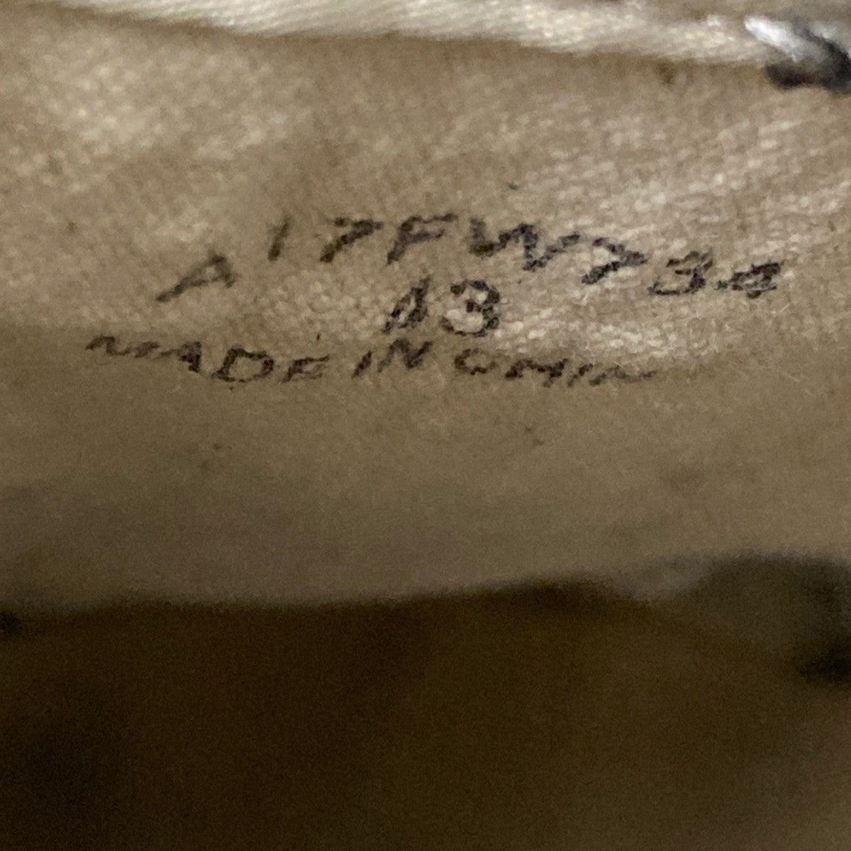 Maison MIHARA YASUHIRO HANK GRAFFITI SOLE LスニーカーA17FW734 古着・中古-6枚目のアイテム画像
