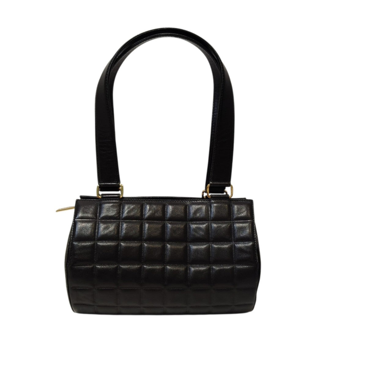 CHANEL ミニボストンチョコバーハンドバッグ 古着・中古-1枚目のアイテム画像