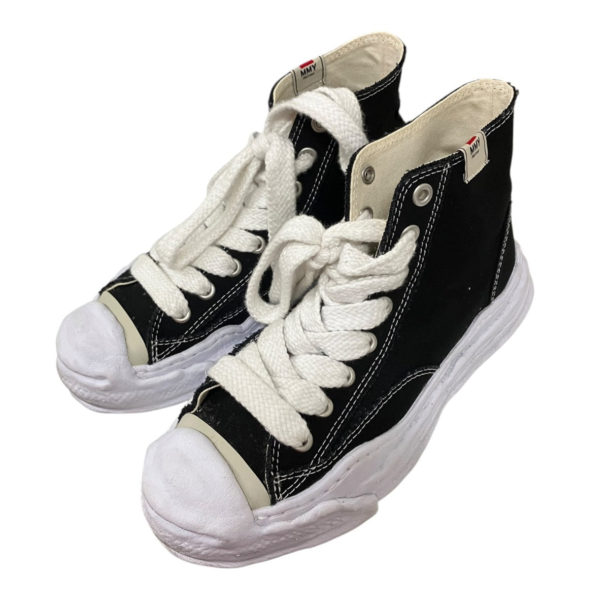Maison MIHARA YASUHIRO PETERSON HIGH CANVASハイカットスニーカーA05FW701 古着・中古-1枚目のアイテム画像