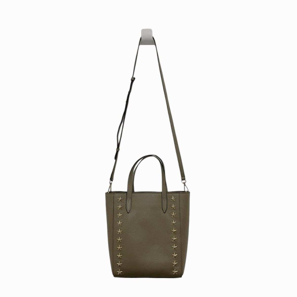 JIMMY CHOO BRIA TOTE N S スタッズ2WAYバッグ209BRIA TOTE N/S.OGLS 古着・中古-2枚目のアイテム画像