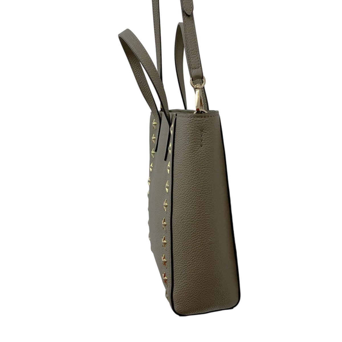 JIMMY CHOO BRIA TOTE N S スタッズ2WAYバッグ209BRIA TOTE N/S.OGLS 古着・中古-3枚目のアイテム画像