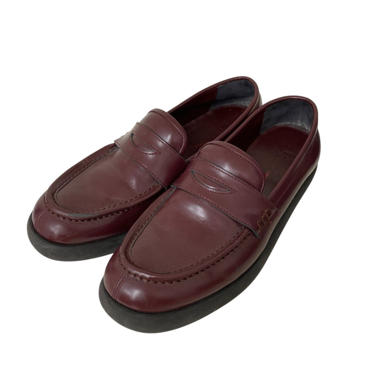 tricot COMME des GARCONS レザーコインローファー 古着・中古-1枚目のアイテム画像