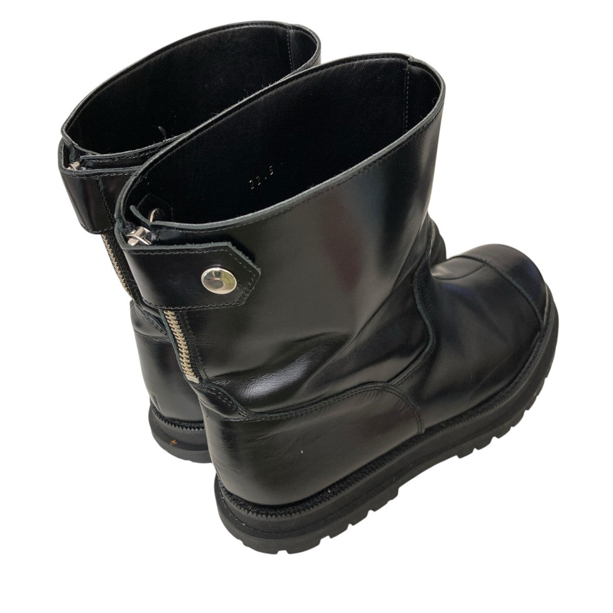 TAO COMME des GARCONS ステアガラスハーフブーツ 古着・中古-2枚目のアイテム画像