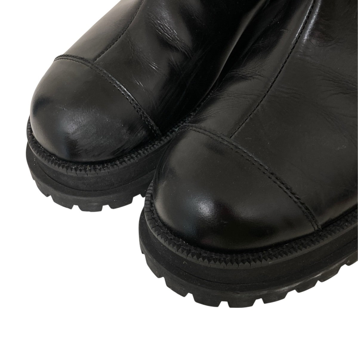 TAO COMME des GARCONS ステアガラスハーフブーツ 古着・中古-4枚目のアイテム画像