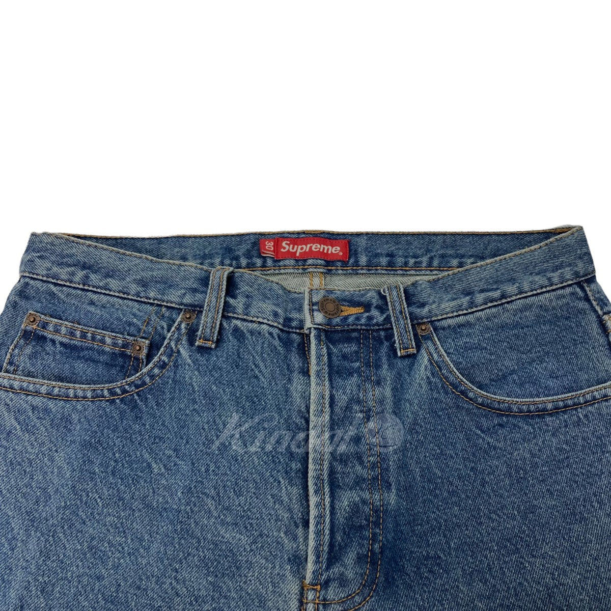 「Washed Regular Jeans」デニムパンツ