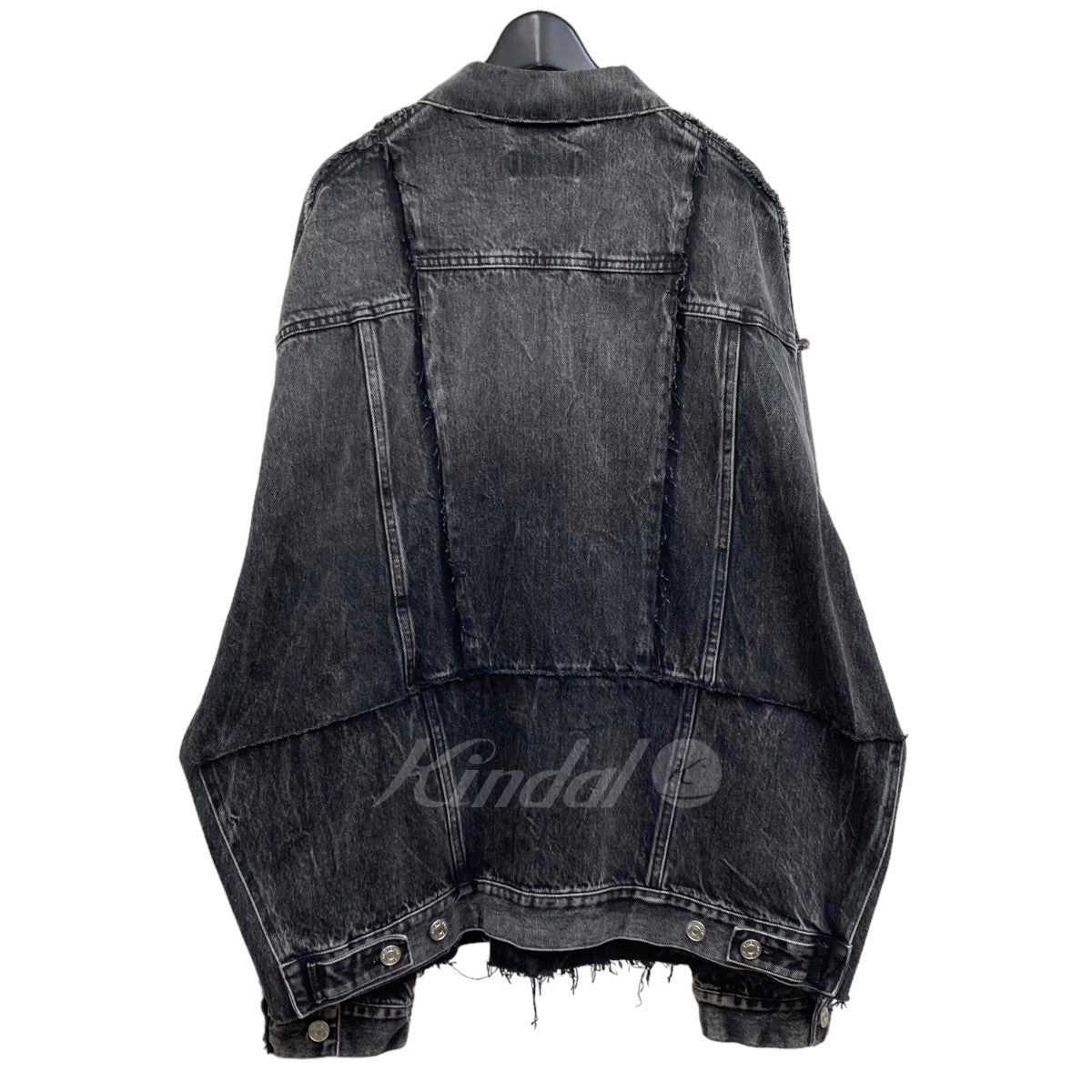 BALENCIAGA(バレンシアガ) 「CUTOUT DENIM JACKET」再構築カットアウトデニムジャケット