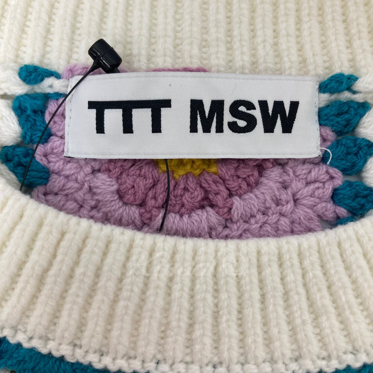 TTT MSW(ティー) 「Handmade Pullover Knit Vest」ニットベスト