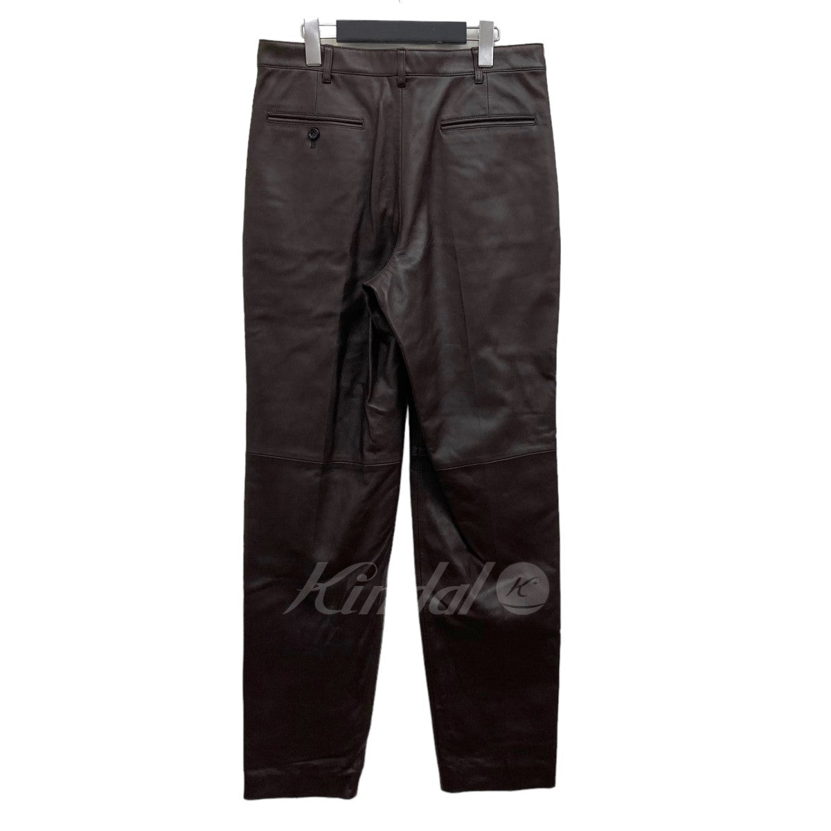 2022AW 「Leather Tapered Trousers」 レザーパンツ