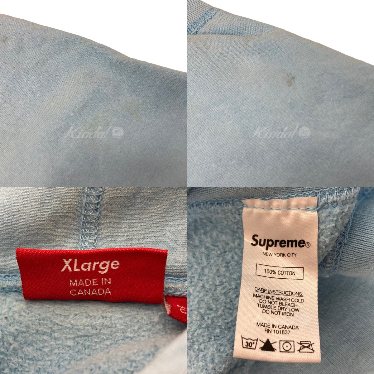 SUPREME(シュプリーム) Banfana Box Logo Hooded Sweatshirt バンダナ 