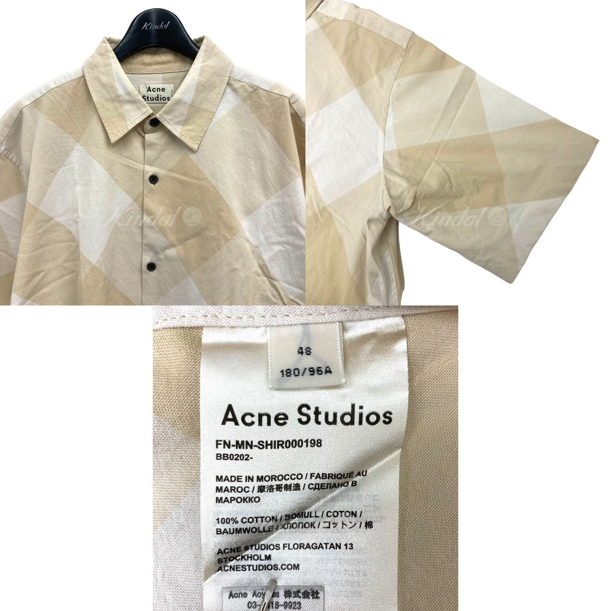 ACNE STUDIOS(アクネストゥディオズ) 半袖Tシャツ FN-MN-SHIR000198