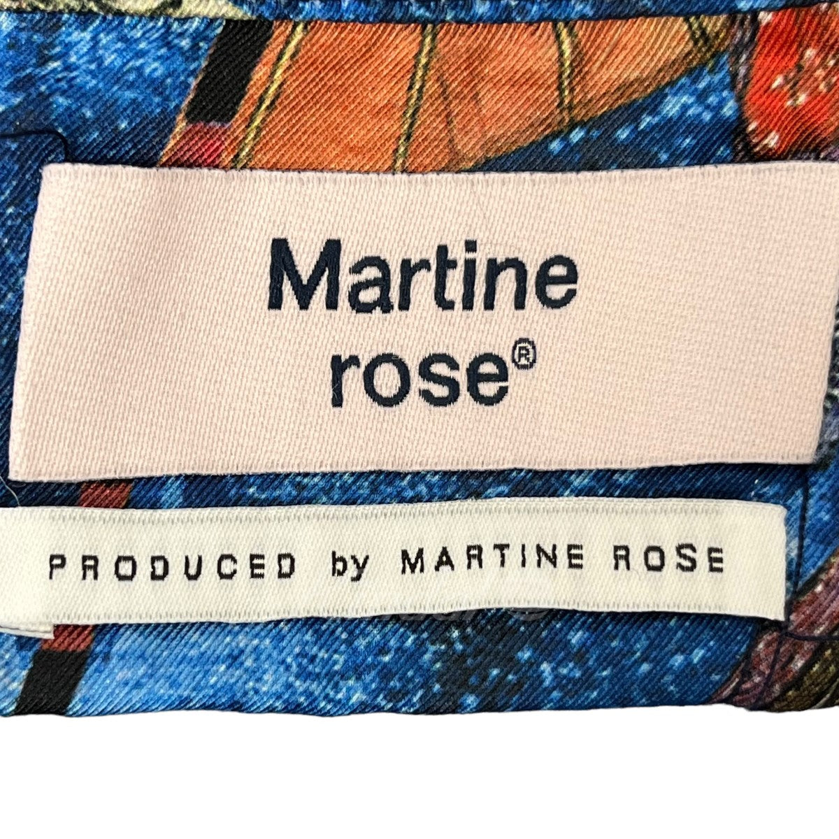 Martine rose(マーティンローズ) 歌舞伎半袖レーヨンシャツ 3040ME11X 