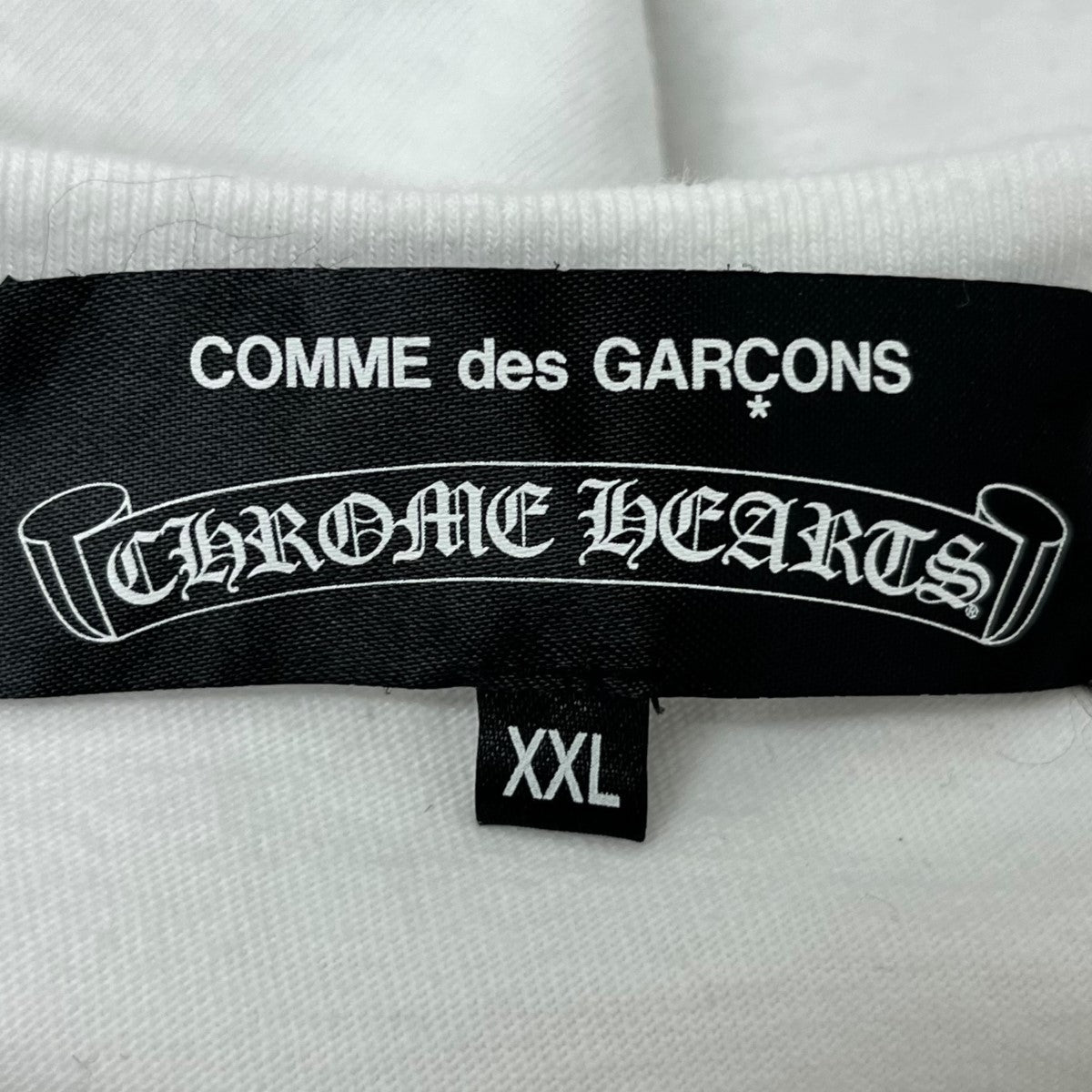 CHROME HEARTS×COMME des GARCONS DSM別注Rainbow Logo Tee レインボー ...