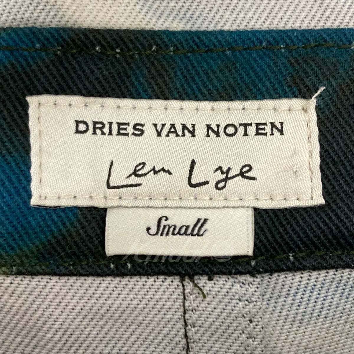 DRIES VAN NOTEN× Len Lye 総柄オールインワン グリーン×イエロー