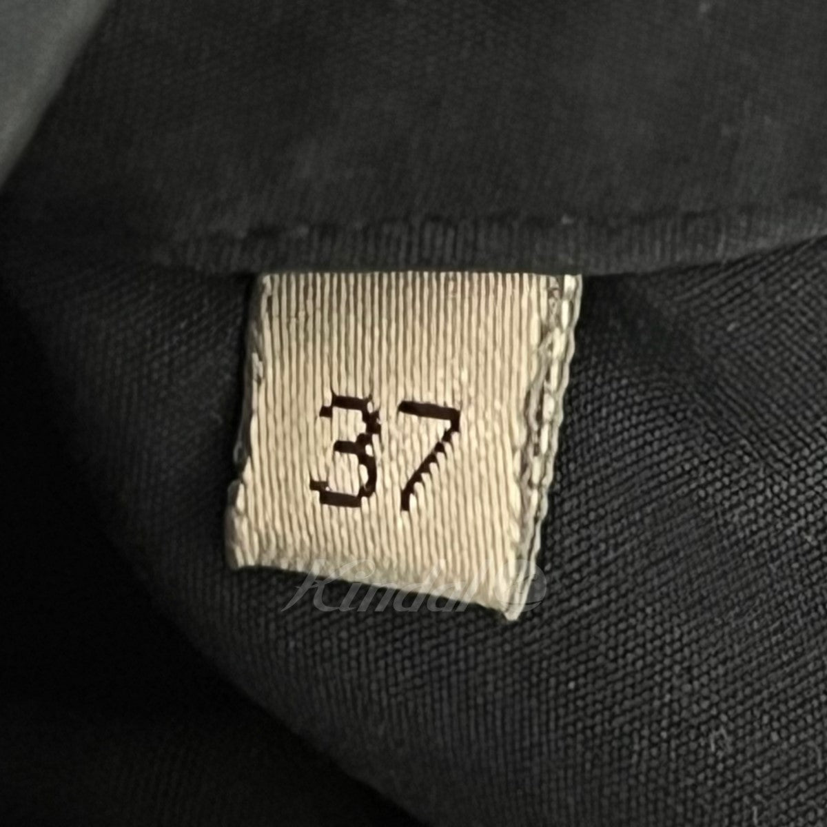 DIOR 黒ドレスシャツ 37 - メンズ