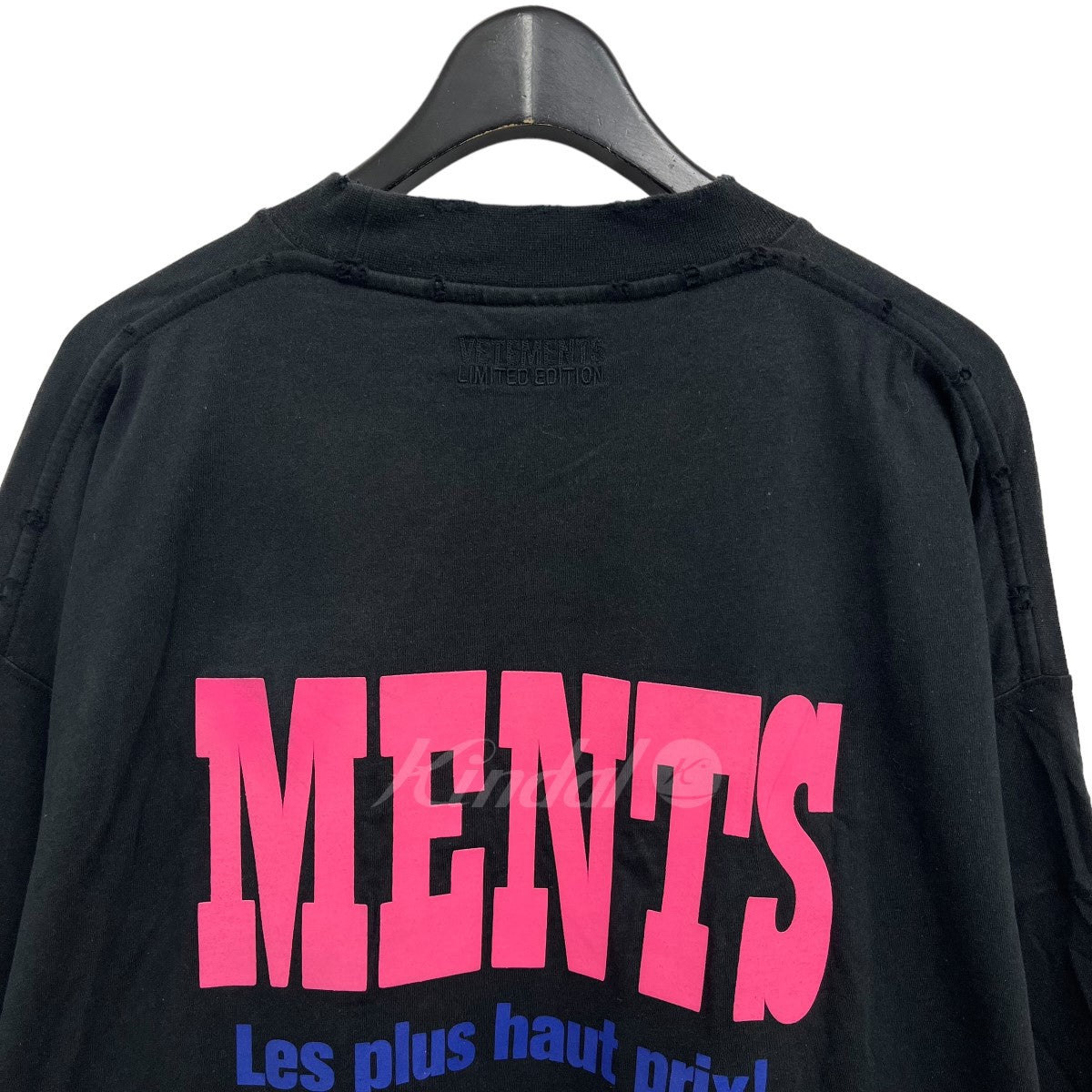 VETEMENTS(ヴェトモン) 2023SS｢ La Haute Couture T-shirt｣Tシャツ 