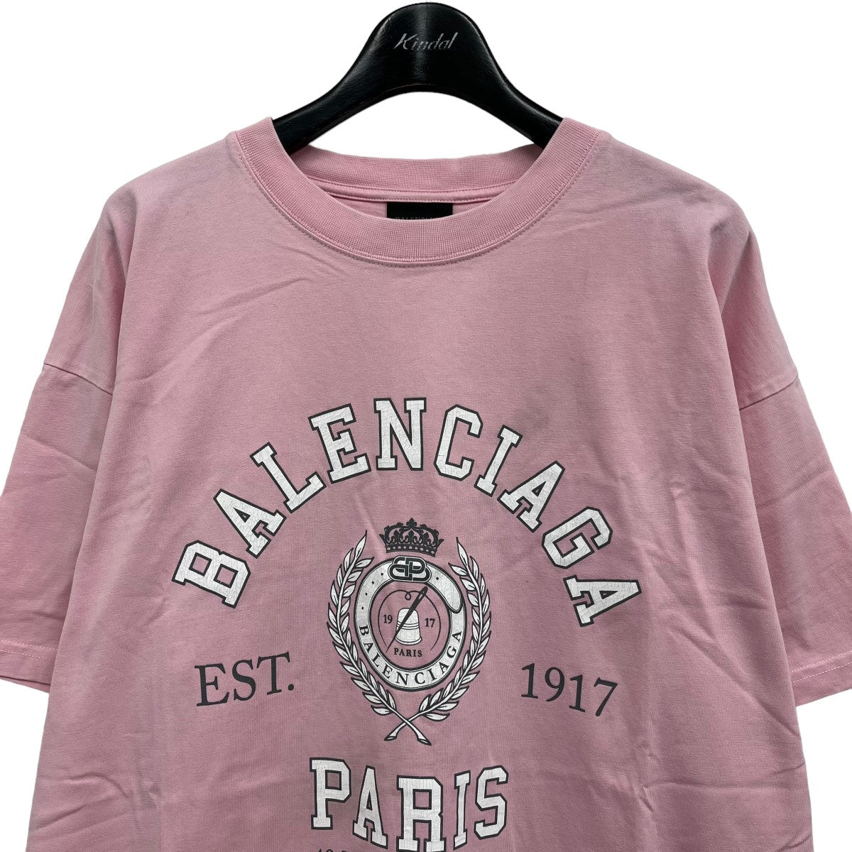 BALENCIAGA(バレンシアガ) プリントTシャツ 612965 ピンク サイズ 15｜【公式】カインドオルオンライン  ブランド古着・中古通販【kindal】