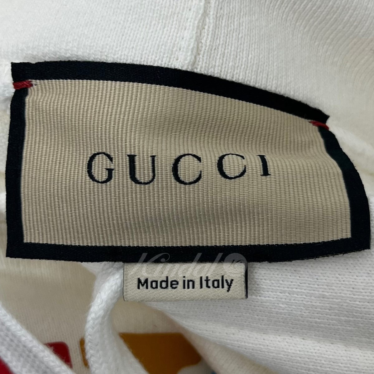 GUCCI(グッチ) プルオーバーパーカー 700120 ホワイト サイズ 13｜【公式】カインドオルオンライン ブランド古着・中古通販【kindal】