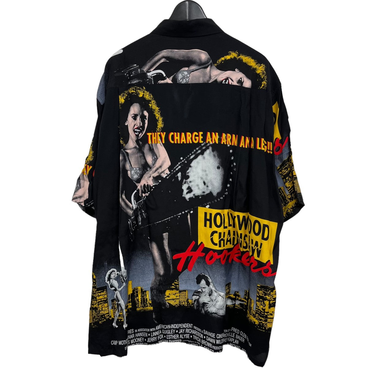 WACKO MARIA(ワコマリア) HOLLYWOOD CHAINSAW HOOKERS S S HAWAIIAN SHIRT ハワイアンシャツ