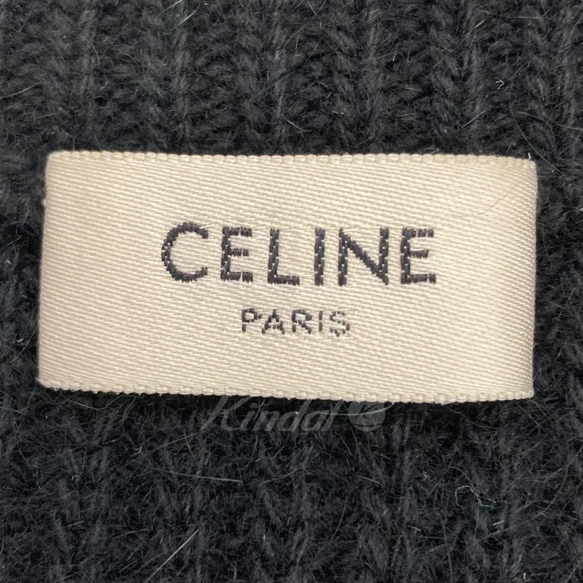 CELINE(セリーヌ) 2021AW 「Embroidery Over Size Sweater」 ロゴニット