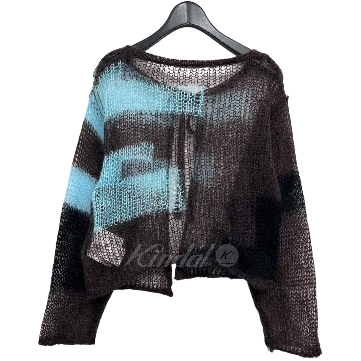 soduk(スドーク) 2023AW 「patchwork knit cardigan」 パッチワーク 